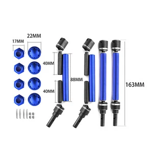 4x CVD Metal Drive Shaft RC Car Upgrade Parts for TRAXXAS 1/10 MAXX 89076-4 2.0 - Picture 1 of 12
