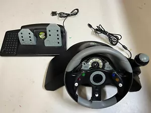 MadCatz MC2 Steering Wheel, Shifter and Pedals for Xbox 360 - Used GC - Picture 1 of 9
