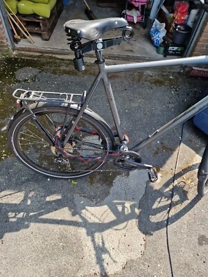 Raleigh Trekking RAD. 62er Rahmen. Lepper Ledersattel. Neuwertig - Bild 1 von 4