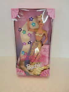 NRFB RARE 1995 JEWEL HAIR MERMAID BARBIE NIB - Picture 1 of 6