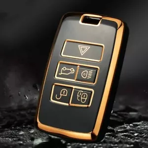 Custodia portachiavi telecomando per Range Rover Land Rover Sport Evoque Jaguar XF XJ X - Foto 1 di 10