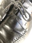 Black Paolo Vandini Leather Winklepicker Stitched Detail  Shoes UK 9 44 MOD