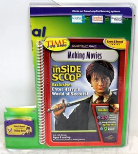 Leap Frog Pad Inside Scoop Harry Potter Making Movies Book Cartridge 3rd 4th 5th - Picture 1 of 6
