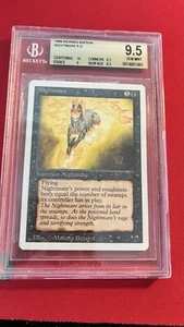 1 Nightmare Revised BGS 9.5 MtG Magic the Gathering - Picture 1 of 2