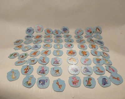 1996 Winnie the Pooh Memory Game. 66 Replacement Cards, No Box - Image 1 of 4