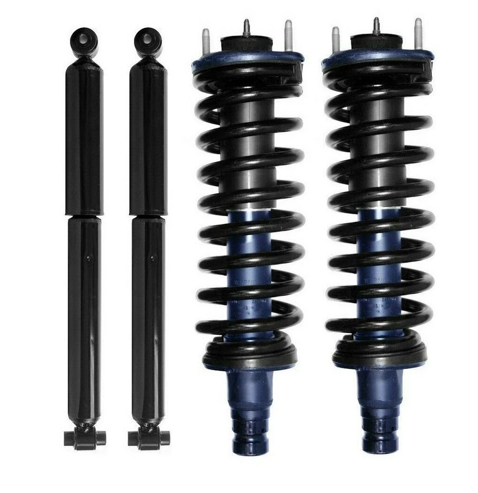 Monroe Front Spring Struts & Rear Shocks Kit For GMC Envoy Chevy Trailblazer - Image 1 of 1