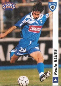 028 PAULO ALVES - PORTUGAL - SC BASTIA # CARD CARTE DS FRANCE FOOT 1999 #A1 - Imagen 1 de 1