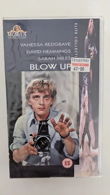 BLOW UP giallo - RARE COVER  SEALED UK VHS VIDEO  - Image 1 of 4