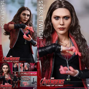 Figura de acción femenina escala 1/6 de Hot Toys The Avengers 2 bruja escarlata en stock - Imagen 1 de 14