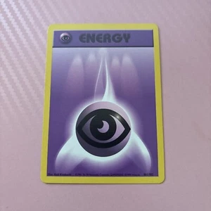 Psychic Energy Card 101/102 Base Set MP/LP Pokemon Card Purple WOTC 1999 - Picture 1 of 2