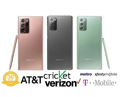 Samsung Galaxy Note20 5G N981U - 128GB - Unlocked - T-Mobile AT&T Verizon Metro>