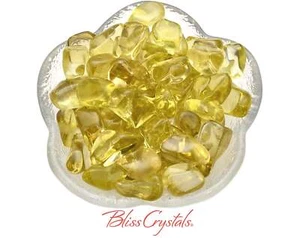 2 Small LEMON QUARTZ Tumbled Stone Color #LQ05 - Picture 1 of 1