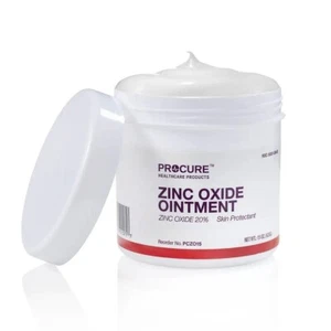 PROCURE Zinc Oxide Ointment Skin Protectant Net Wt. 15 Oz. Expires 2026 - Picture 1 of 2
