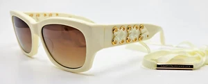 Barton Perreira "Cora" Ivory "Tempted To Touch" Brn Polar Ltd Edition Sunglass - Picture 1 of 9