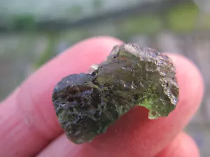 Moldavite Crystal Specimen Natural Rare Czech Authentic Healing evolution 2.7g - Picture 1 of 24