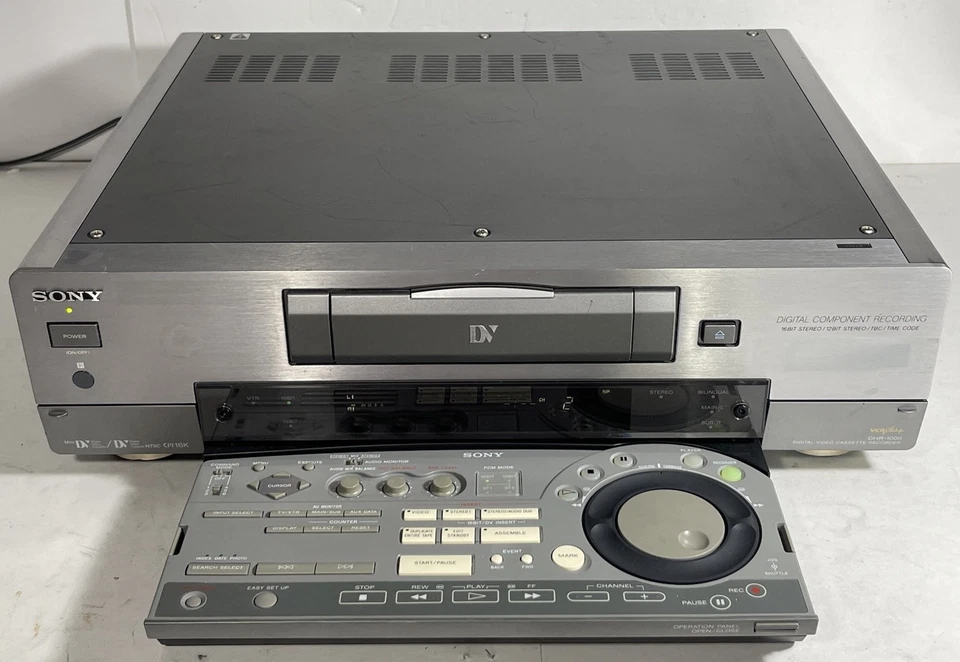 Sony DHR-1000 MiniDV DV Digital NTSC Video Cassette Grabadora Reproductor COMO SE LEE Foto 1 de 4