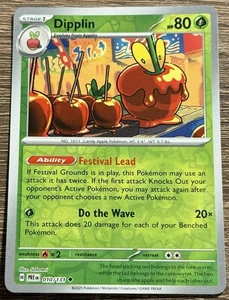 Pokémon DIpplin 010/131 Reverse Holo Prismatic Evolutions NM (L) - Picture 1 of 2