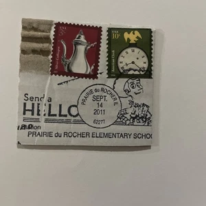 Disney 2011 Toy Story Woody Pictorial Cancel Prairie Du Rocher IL - Bild 1 von 1