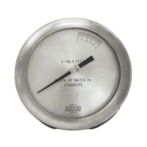 Industrie Standrohr Wassertiefenmesser - Foxboro - Bild 1 von 6