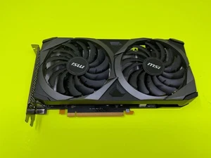 (PARTS/REPAIR) MSI GeForce RTX 3060 Ti VENTUS 2X 8G OCV1 LHR 8GB GDDR6 VC  02182 - Picture 1 of 4