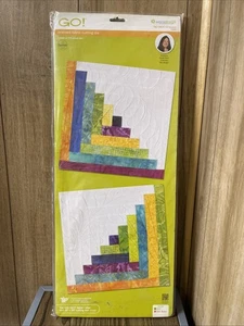 Accuquilt Go Die Log Cabin 12" Finished Leslie Main Design 55349 - Picture 1 of 7