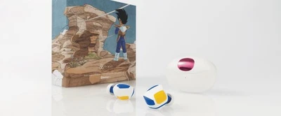 Dragonball Z x final Complete Wireless Earphone Vegeta ver. Bluetooth New - Image 1 of 4
