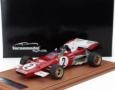 MODELLINO AUTO STATICO TECNOMODEL FERRARI F1 312B2 ICKX ZANDVOORT GP 1971 1/18 - Immagine 1 di 4