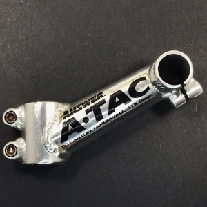 Answer ATAC Threadless Stem 1 1/4" x 115mm x 25.4mm 30° Silver Vintage Yeti MTB - Picture 1 of 10