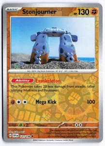 Stonjourner Reverse Holo SV01: Set base scarlatto e viola 121/198 quasi nuovo - Foto 1 di 2