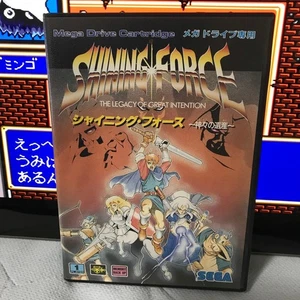 Shining Force W/Box Manual Sega Mega Drive MD Used Game NTSC-J Japan JP - Picture 1 of 4