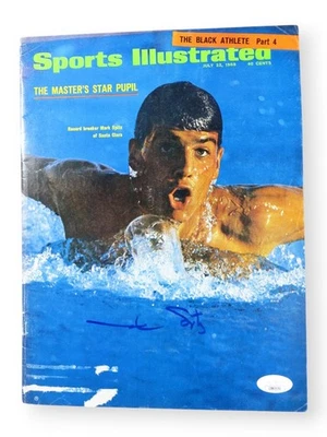 Mark Spitz Signed Autographed Magazine Sports Illustrated 1968 JSA CB83151 - Image 1 of 3