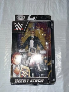 WWE Elite Series 100 Becky Lynch Smackdown Title Belt 6" Wrestling Figure Read - Picture 1 of 4