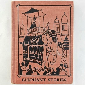 Elephant Stories In Basic Vocabulary 1956 Ex-Libris Hardcover Tacoma School Dist - Picture 1 of 20