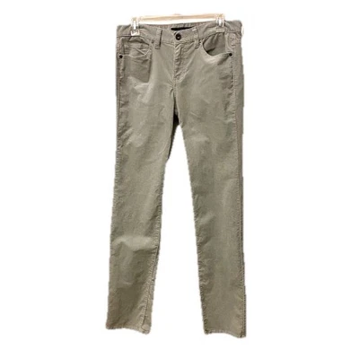 Pantalones de mezclilla para mujer Calvin Klein gris pana talla 6 altos Foto 1 de 4