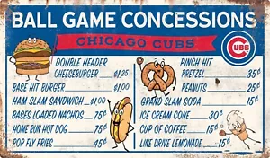 Chicago Cubs Consessions Schild - Bild 1 von 1