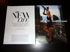 'Ivanka Trump's New Life' artículo de revista de 4 páginas HARPER'S BAZAAR EE. UU. junio de 2011 - Imagen 1 de 2