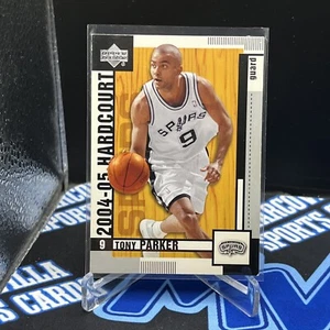 2004-05 Upper Deck Hardcourt Tony Parker San Antonio Spurs #78 EX - Picture 1 of 2