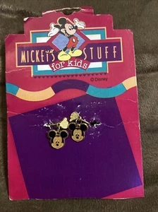 Vintage Mickey Stuff For Kids Mickey Clip On Earrings SEE PICTURES - Picture 1 of 11