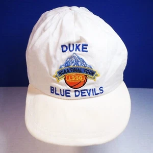 1990 NCAA Final Four Basketball Charlotte Duke Blue Devils Snapback Cap Hat - Picture 1 of 4