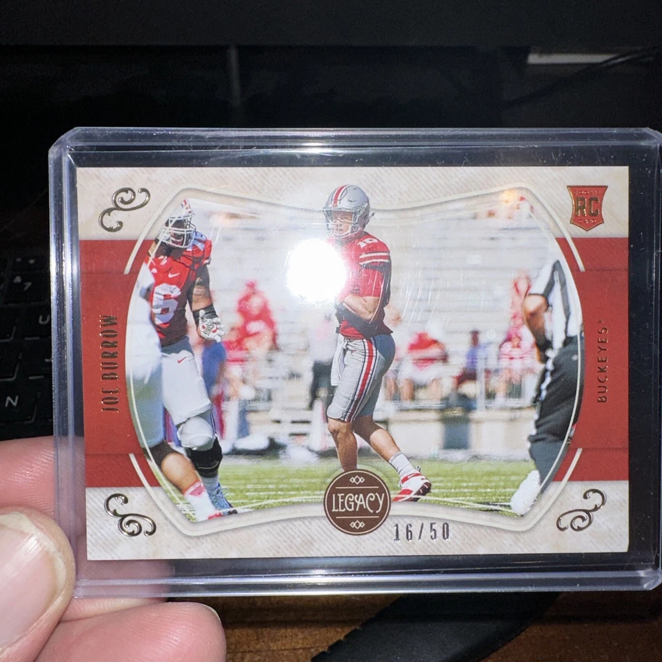 2020 Panini Legacy Joe Borrow Dare To Tear Rookie Unripped /50 - Image 1 of 3