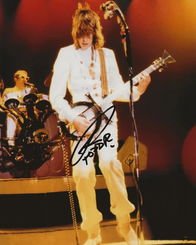 Utopia Todd Rundgren Signed Photo 8x10 COA 8 Cover