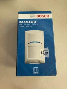 Bosch Alarm Blue Line Gen2 TriTech PIR Sensor Motion Detector ISC-BDL2-W12G - Picture 1 of 2