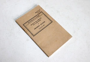 MANUEL DE SERVICE EN CAMPAGNE, PREMIER SECOURS 1944 FM21-11 US GOVERNMENT OFFICE - Picture 1 of 5