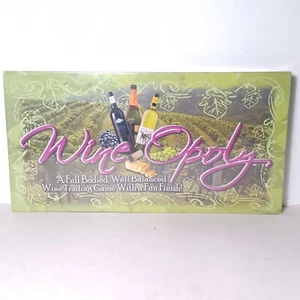 Wine Opoly Monopoly Board Game Brand New Factory Sealed - Picture 1 of 7