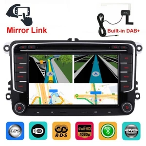Autoradio Carplay für VW Golf Passat Tiguan Touran Polo DVD GPS Sat Nav WIFI +BT - Bild 1 von 13