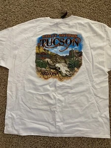 Harley-Davidson of Tucson AZ TSHIRT TAGLIA 3XL NUOVA - Foto 1 di 4