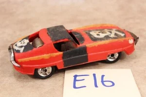 E16B VINTAGE PLASTIC BATTERY TOY JAGUAR CAR AS IS FOR PARTS - Picture 1 of 1