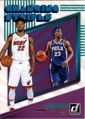 2019-20 Donruss Changing Stripes #1 Jimmy Butler - NM-MT - Image 1 of 2