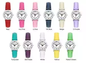 Reloj de esfera grande fácil de leer para dama en una selección de colores de Pelex PLX-048 - Imagen 1 de 12