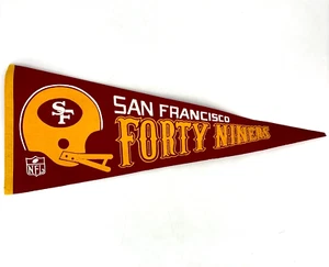 Rare Vintage Original 1967 San Francisco 49ers NFL AFL Football Flag Pennant - Bild 1 von 11